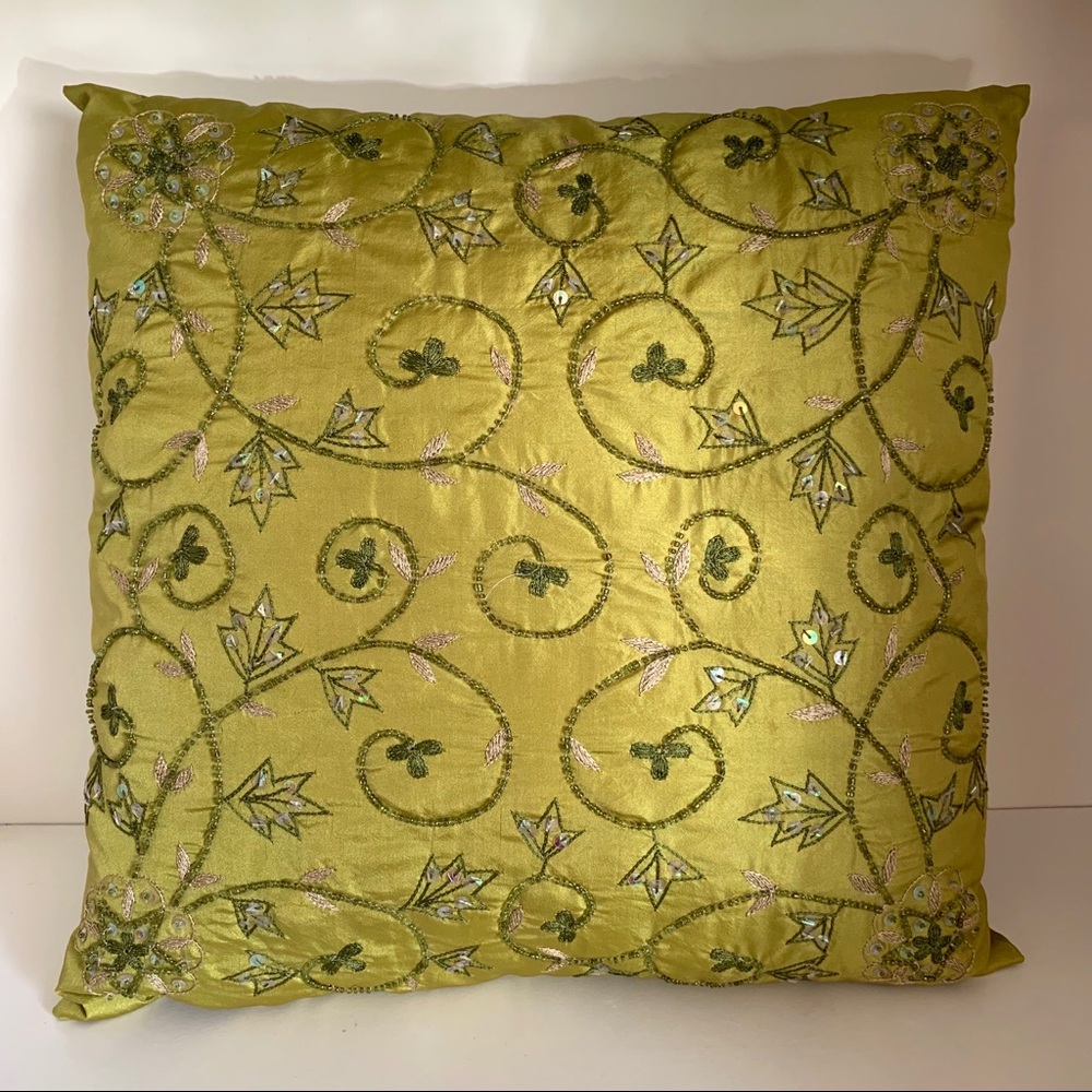 Y2k Beaded decorative cushion